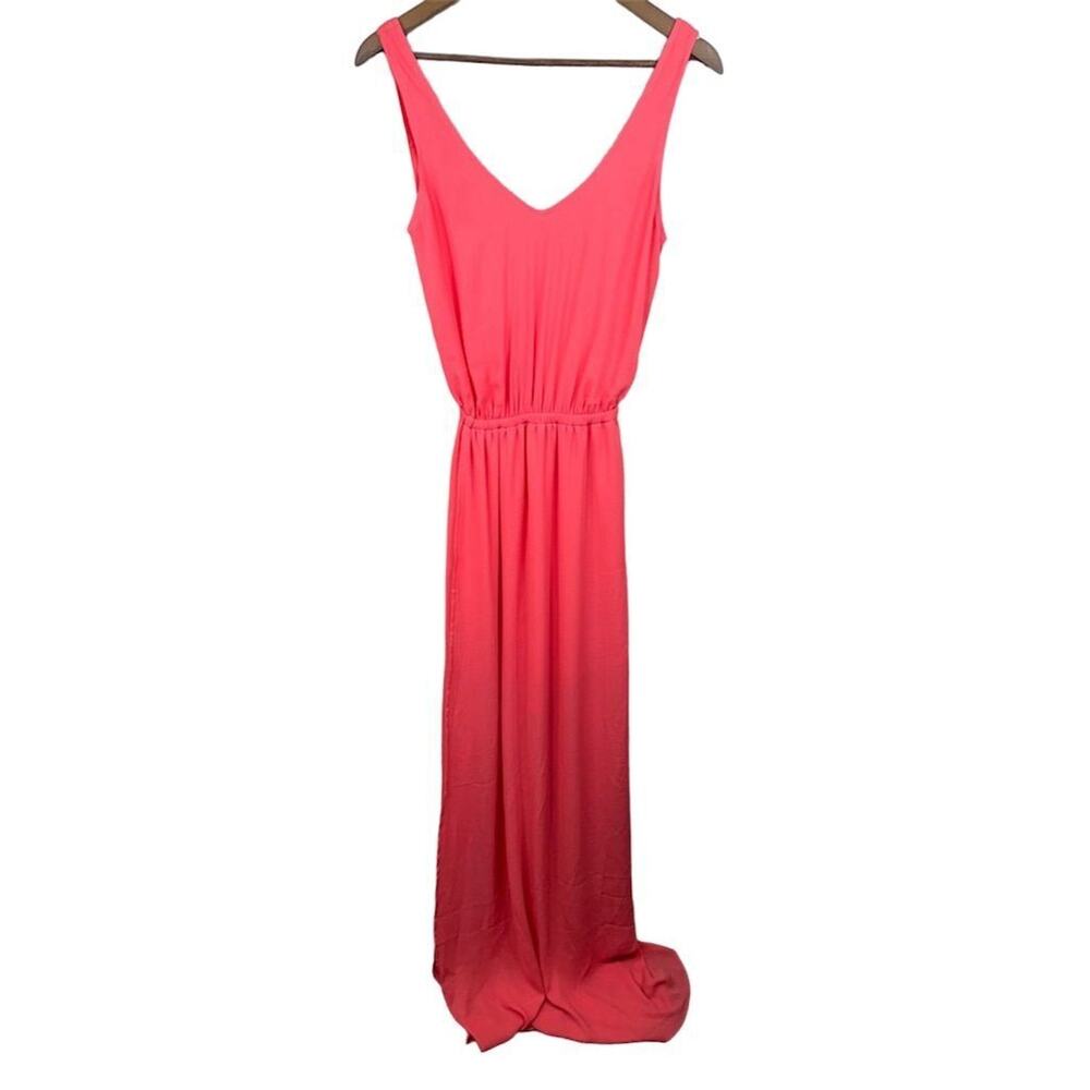 Show Me Your Mumu Women's XS Coral‎ Kendall Maxi Dress Racerback Long